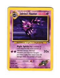 Sabrinas Haunter Uncommon 58/132 Gym Heroes Pokemon
