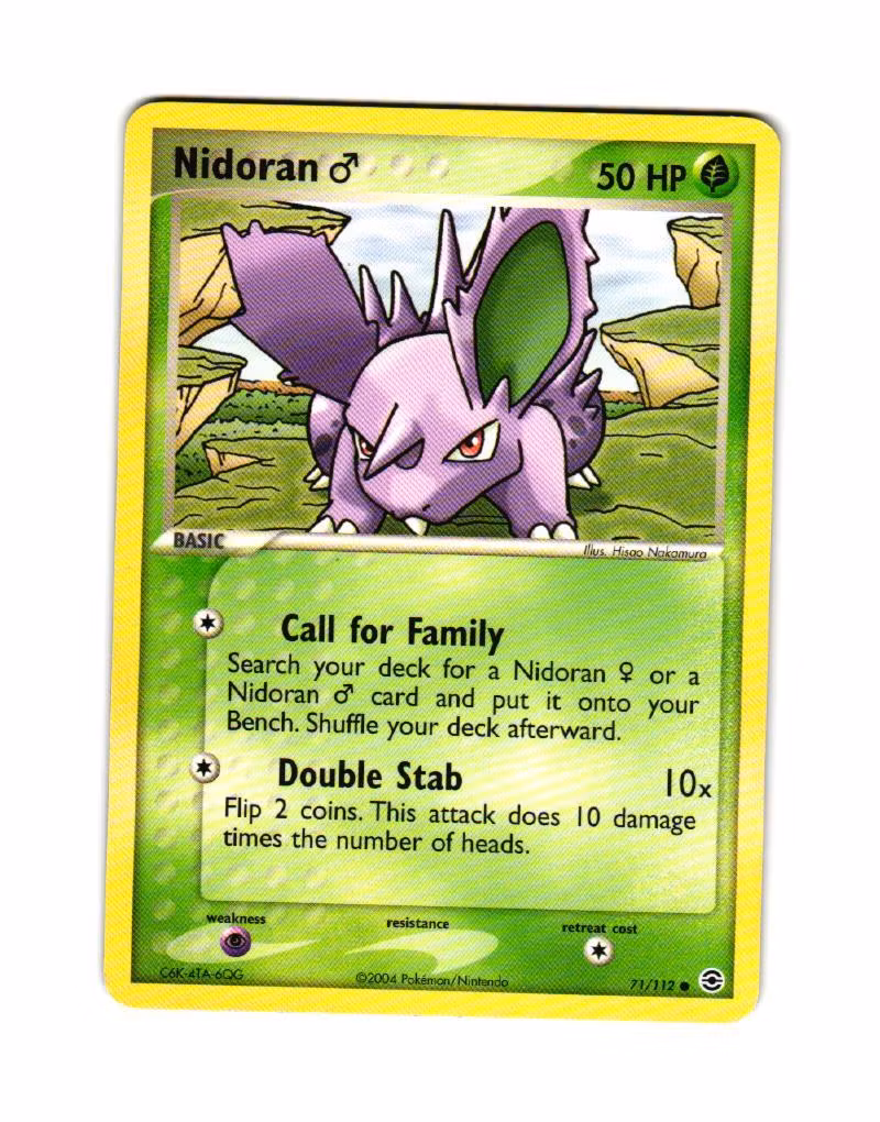 Nidoran Common 71/112 EX FireRed & LeafGreen Pokemon