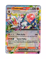 Cinderace ex Double Rare 038/217 Ascended Heroes Pokemon