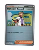 Professors Research Reverse Holo PokeBall Common 122/133 Prismatic Evolutions Pokemon
