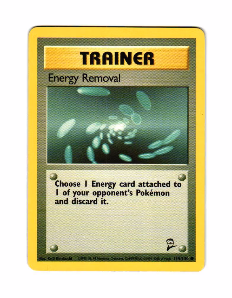 Energy Removal Common 119/130 Base Set 2 Pokemon