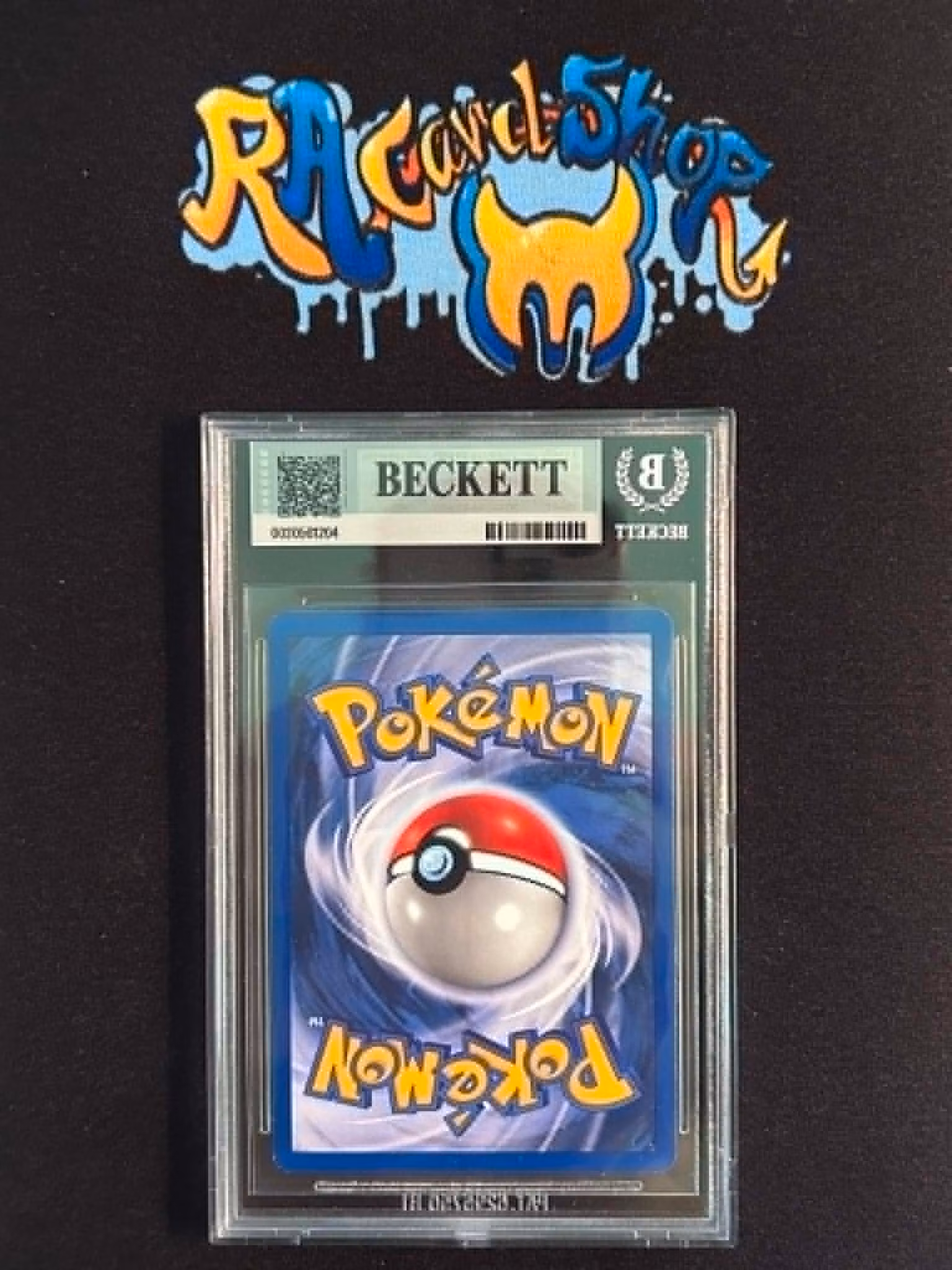 Suicune Holo Rare #14 Neo Revelation Pokemon Graded Card 8 Beckett