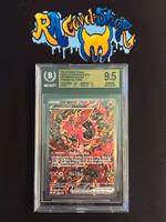 Oricorio ex Illustration Rare #024 Mega Evolution Black Star Promo Pokemon Graded Card 9.5 Beckett