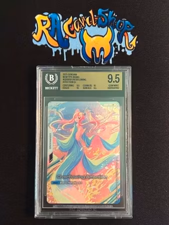 Overflowing Affection U+ GD01118 Newtype Rising Gundam Graded Card 9.5 Beckett