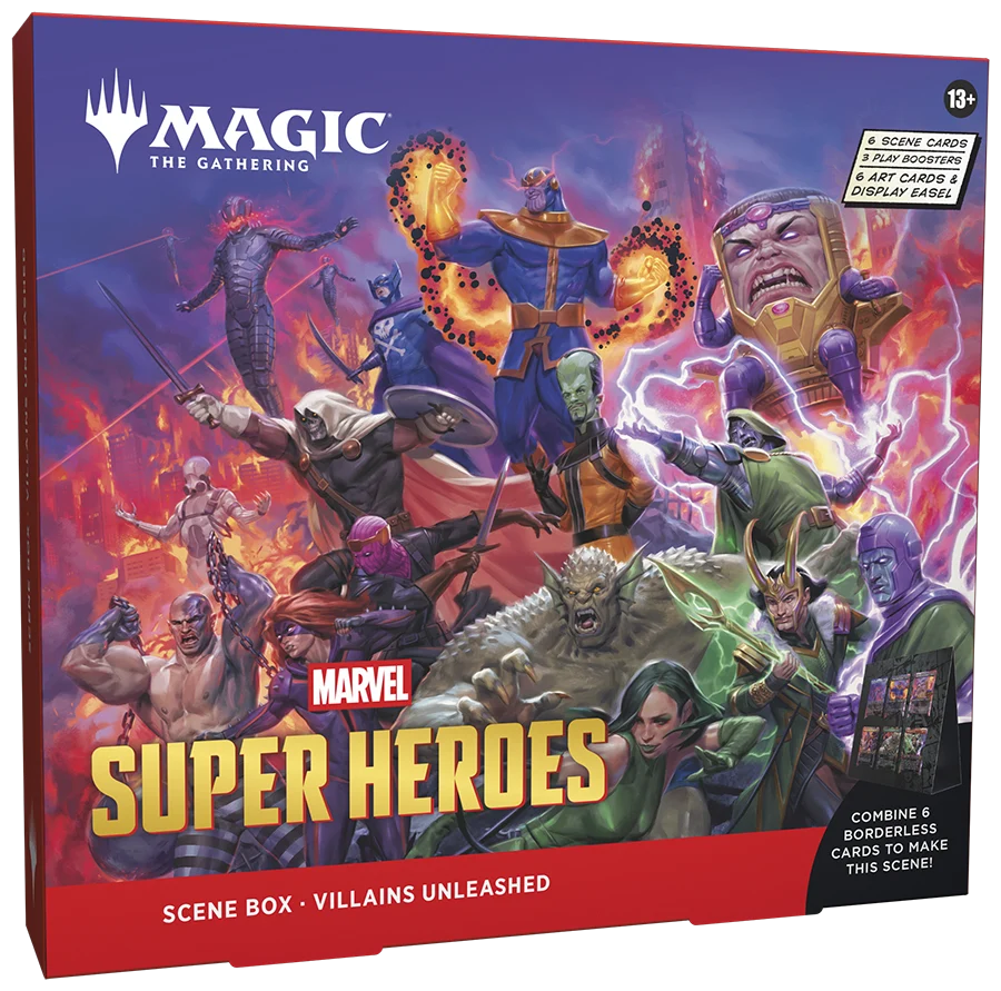 Magic The Gathering: Msh Marvel Super Heroes Scene Box