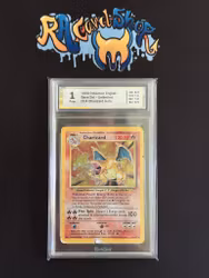 Charizard 004 Base Set Unlimited Pokemon Graded Card 1 RaukCard