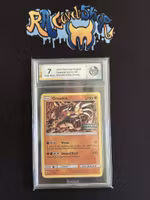 Groudon Holo Promo 081 Celestial Storm Pokemon Graded Card 7 Rauk Card