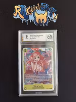 Shirahoshi 102 OP-12 One Piece Graded Card 9 Rauk Card