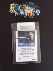 Robert Picardo Singed Star Trek Pregrade 7 Rauk Card