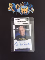 Robert Picardo Singed Star Trek Pregrade 7 Rauk Card