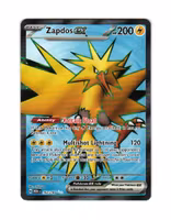 Zapdos ex Ultra Rare 192/165 Pokemon 151 Pokemon