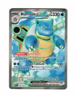 Blastoise ex Ultra Rare 184/165 Pokemon 151 Pokemon
