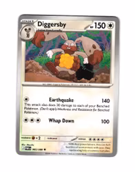 Diggersby Uncommon 065/088 Perfect Order Pokemon