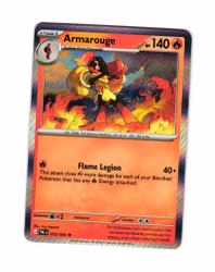 Armarouge Holo Rare 012/084 Pitch Black Pokemon