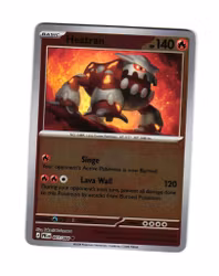 Heatran Reverse Holo Uncommon 007/084 Pitch Black Pokemon