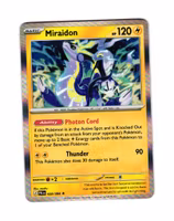 Miraidon Holo Rare 028/084 Pitch Black Pokemon