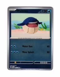 Wailmer Reverse Holo Common 015/084 Pitch Black Pokemon