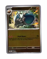 Cranidos Reverse Holo Common 044/084 Pitch Black Pokemon