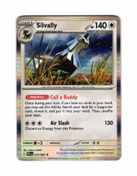 Silvally Holo Rare 070/084 Pitch Black Pokemon