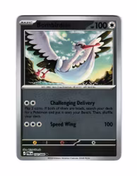 Bombirdier Reverse Holo Common 071/084 Pitch Black Pokemon