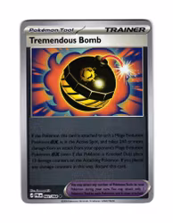Tremendous Boms Reverse Holo Uncommon 082/084 Pitch Black Pokemon