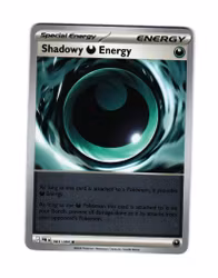Shadowy Energy Reverse Holo Rare 083/084 Pitch Black Pokemon