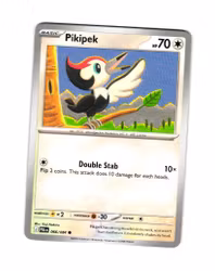 Pikipek Common 066/084 Pitch Black Pokemon