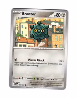 Bronzor Common 063/084 Pitch Black Pokemon