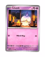 Litwick Common 036/084 Pitch Black Pokemon