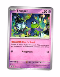 Shuppet Common 033/084 Pitch Black Pokemon