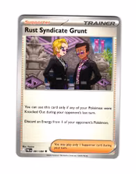 Rust Syndicate Grunt Uncommon 081/084 Pitch Black Pokemon
