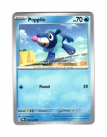 Popplio Common 018/084 Pitch Black Pokemon