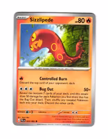 Sizzlipede Common 009/084 Pitch Black Pokemon
