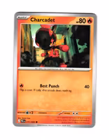Charcadet Common 011/084 Pitch Black Pokemon
