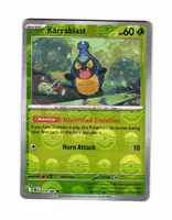 Karrablast Reverse Holo Common Poke Ball 009/086 Black Bolt Pokemon