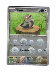 Pidove Reverse Holo Common Poke Ball 071/086 Black Bolt Pokemon