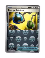 Energy Retrieval Reverse Holo Uncommon Poke Ball 082/086 White Flare Pokemon