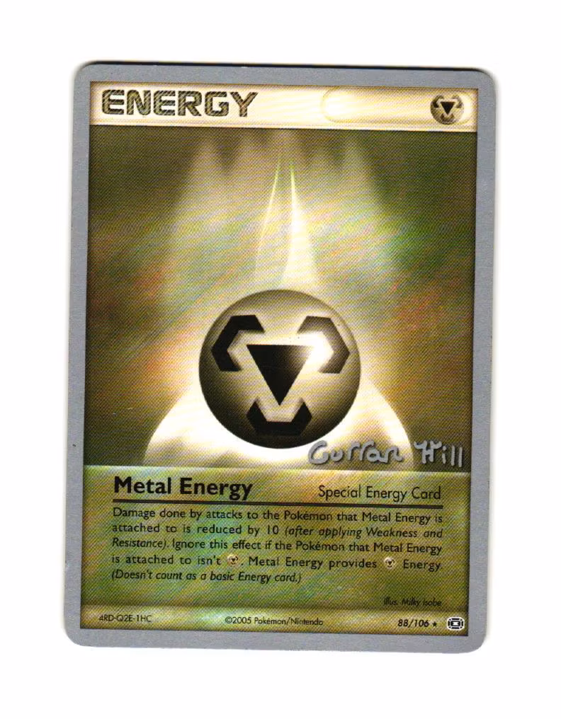 Metal Energy Rare 88/106 World Championship Deck 2005 Pokemon