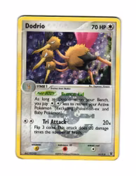 Dodrio Reverse Holo Rare 21/112 EX FireRed & LeafGreen Pokemon