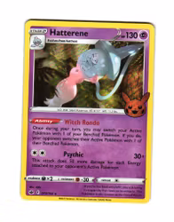 Hattrene Holo Rare 073/198 Trick or Trade Stamp Pokemon