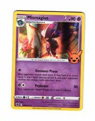 Mismagius Holo Rare 059/198 Trick or Trade Stamp Pokemon