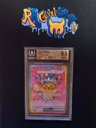 Pikachu ex #234 SAR Pokemon Graded Card 9.5 Beckett
