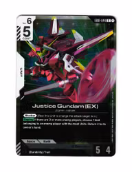 Justice Gundam EX EB01-044 Eternal Nexus (EB 01) Gundam