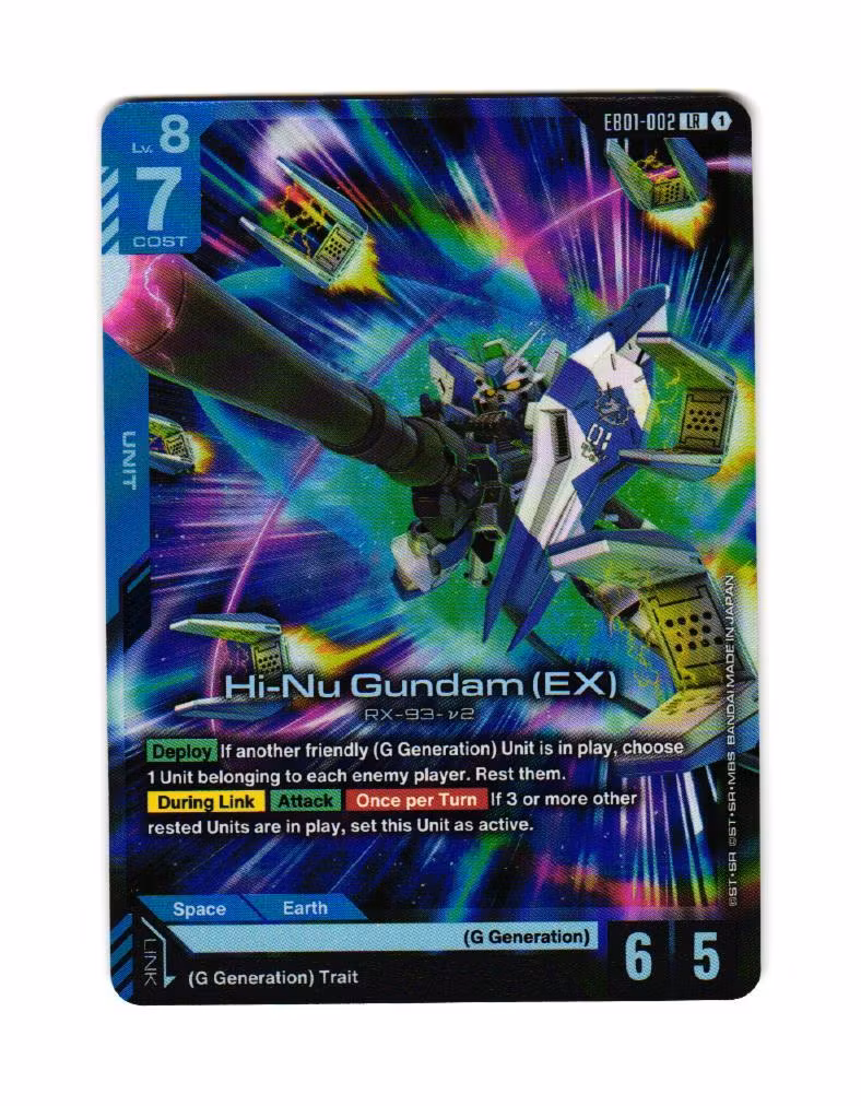 Hi-Nu Gundam EX EB01-002 Eternal Nexus (EB 01) Gundam