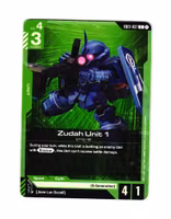 Zudah Unit 1 Common EB01-037 Eternal Nexus (EB 01) Gundam