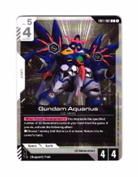 Gundam Aquarius Common EB01-060 Eternal Nexus (EB 01) Gundam