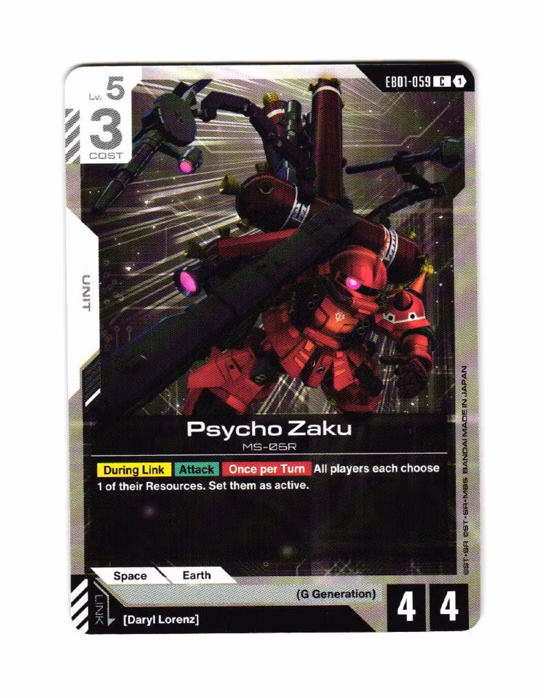 Psycho Zaku Common EB01-059 Eternal Nexus (EB 01) Gundam