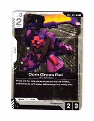 Dom Gross Beil Common EB01-055 Eternal Nexus (EB 01) Gundam
