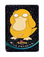 Topps Psyduck Holo Chrome #54 (Crease)