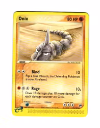 Onix Common 71/100 EX Sandstorm Pokemon